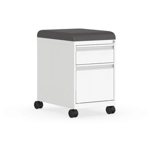 Offices to go Box-File Mobile Pedestal- 2-Drawer (Cushion Sold Separately)